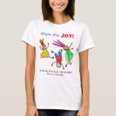 Reclame voor jonge kinderen t-shirt (Voorkant)
