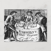 Reclame voor 'Knightly's Mild Virginia Briefkaart (Voorkant)