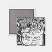 Reclame voor 'Knightly's Mild Virginia Magneet (Voorkant / Achterkant)