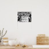 Reclame voor 'Knightly's Mild Virginia Poster (Keuken)