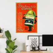 reclame voor koffie. poster (Thuiskantoor)
