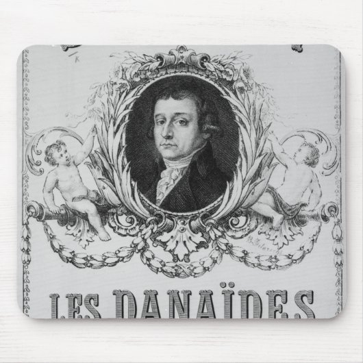 Reclame voor "Les Danaides" Muismat (Voorkant)