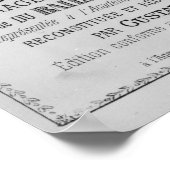 Reclame voor "Les Danaides" Poster (Hoek)