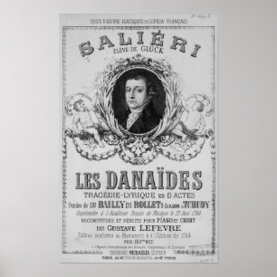 Reclame voor "Les Danaides" Poster