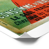 Reclame voor "L'Excellent Beef Consomme" (kol. Poster (Hoek)