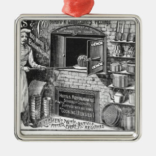 Reclame voor Lomas en Co. Metalen Ornament