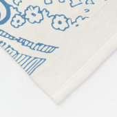 reclame voor melk fleece deken (Hoek)