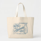  reclame voor melk grote tote bag (Voorkant)