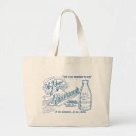  reclame voor melk grote tote bag