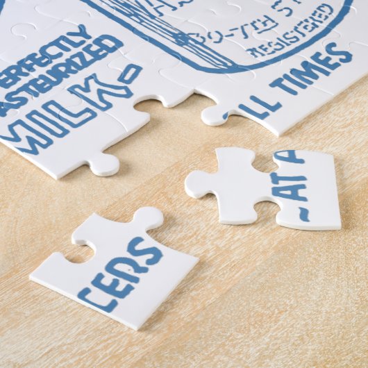  reclame voor melk legpuzzel (Zijkant)