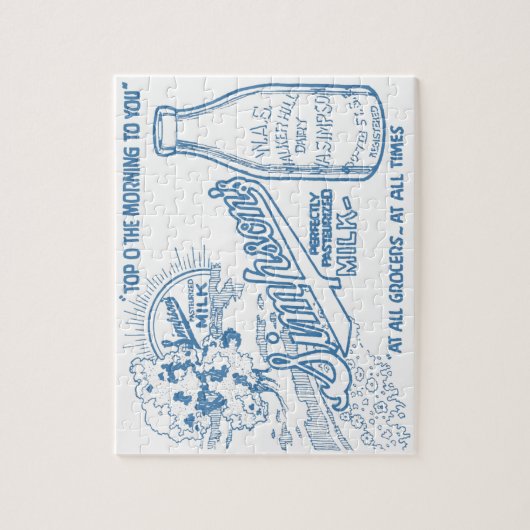 reclame voor melk legpuzzel (Verticaal)