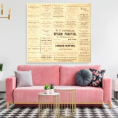 Reclame voor olie canvas afdruk (Insitu (Woonkamer))