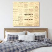 Reclame voor olie canvas afdruk (Insitu (Slaapkamer))