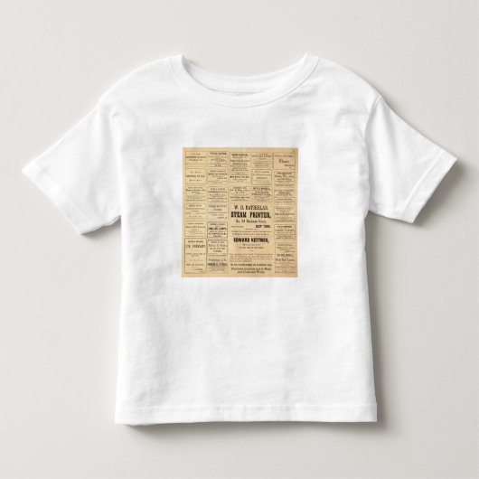 Reclame voor olie kinder shirts (Voorkant)