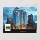 Reclame voor onroerend goed voor onroerend goed in briefkaart (Voorkant)