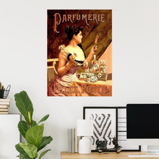  reclame voor parfum poster (Thuiskantoor)