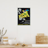  reclame voor plaagbestrijding poster (Keuken)