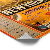 Reclame voor reizen met oude stoomschepen poster (Hoek)