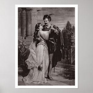 Reclame voor "Romeo and Juliet" in de Opera Poster