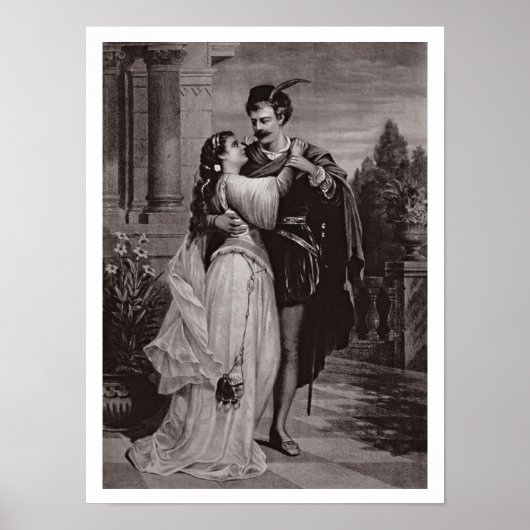 Reclame voor "Romeo and Juliet" in de Opera Poster (Voorkant)
