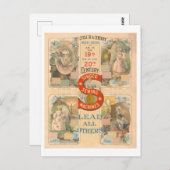  reclame voor Singer Naaimachines Briefkaart (Voorkant / Achterkant)