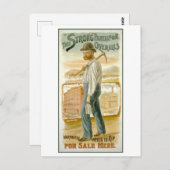 reclame voor sterke overalls Briefkaart (Voorkant / Achterkant)