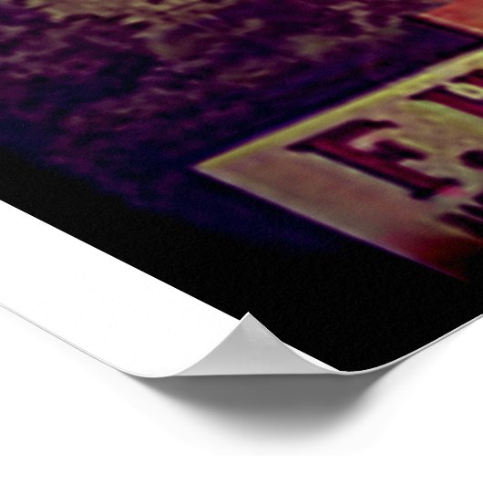  reclame voor Tropische Beer Poster (Hoek)