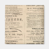 Reclame voor twaalf ondernemingen; magneet (Voorkant)