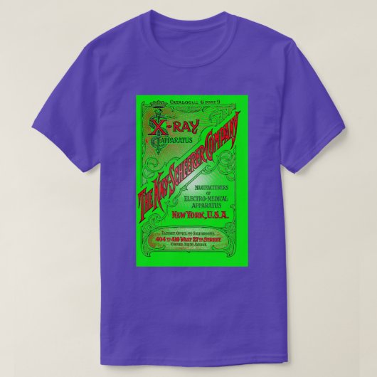  reclame voor XRay Supplies T-shirt (Design voorkant)
