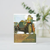  reclameadvertenties van Pierce-Arrow Briefkaart (Staand voorkant)