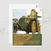  reclameadvertenties van Pierce-Arrow Briefkaart (Voorkant / Achterkant)