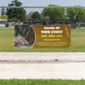 Reclamebanner voor barbecue-evenement spandoek (Insitu)