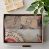 reclamebedden en Ballerina Circus Tissuepapier (Geschenk)