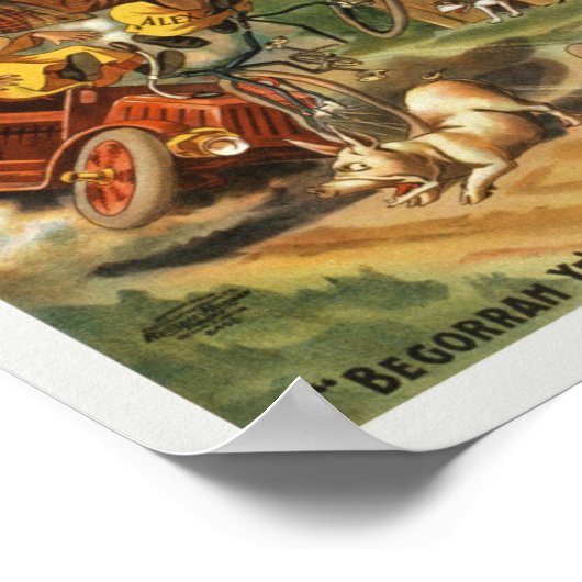  reclameboodschappen voor winkels poster (Hoek)