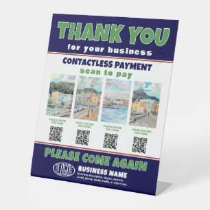 RECLAMEBORD MET VOETSTUK