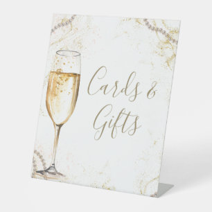 RECLAMEBORD MET VOETSTUK