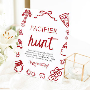 RECLAMEBORD MET VOETSTUK