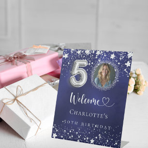 RECLAMEBORD MET VOETSTUK