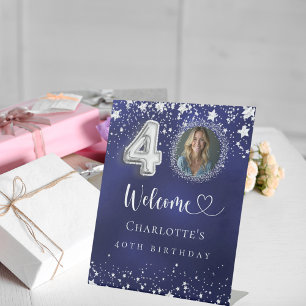 RECLAMEBORD MET VOETSTUK