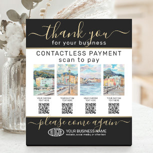 RECLAMEBORD MET VOETSTUK