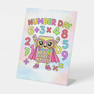  RECLAMEBORD MET VOETSTUK