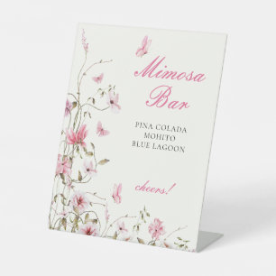 RECLAMEBORD MET VOETSTUK