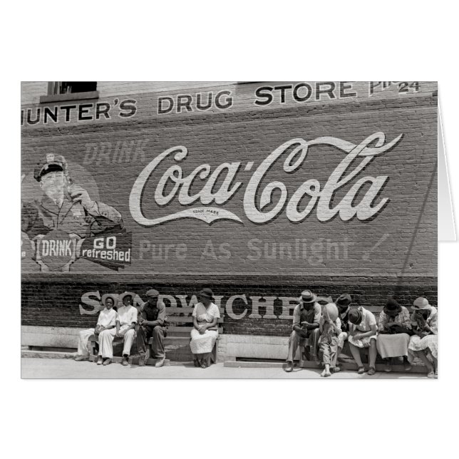 Reclamebord voor frisdrank, 1939 (Voorkant Horizontaal)