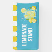 Reclamebord voor limonadestand spandoek (Verticaal)