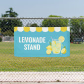 Reclamebord voor limonadestand spandoek (Insitu)