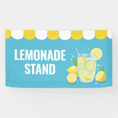 Reclamebord voor limonadestand spandoek (Horizontaal)