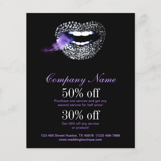 Reclamebrochure Artist maken Flyer (Voorkant)