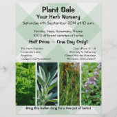 Reclamebrochure Herb-planten Flyer (Voorkant)