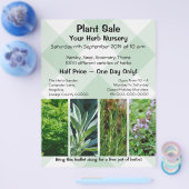 Reclamebrochure Herb-planten Flyer (Enkel)