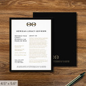 Reclamebrochure met aangepaste Logo Flyer